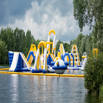Latest design inflatable floating water park for sale