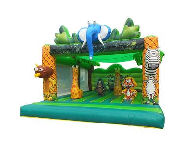 Guangzhou New Point CE Plato 0.55 mm PVC kids animal inflatable bouncy castle