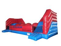 Guangzhou New Point CE PVC 0.55mm PVC Obstacle Course Inflatable Wipeout big ball